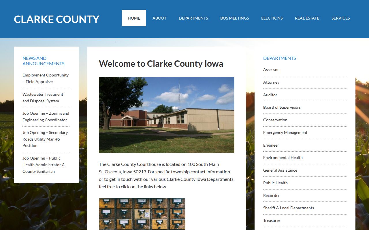Clarke County criminal records government gateway