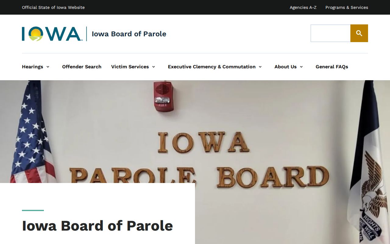 Clarke County criminal history Iowa parole records